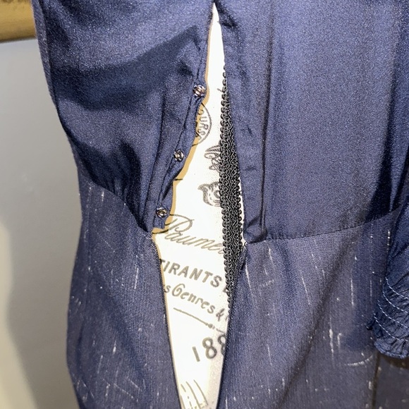 COPY - Rebecca Taylor midnight navy faux wrap dress - Picture 15 of 15